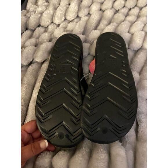 Totes jelly/rubber black XL 10:11 flip flops sandals thong nwt - Picture 4 of 4